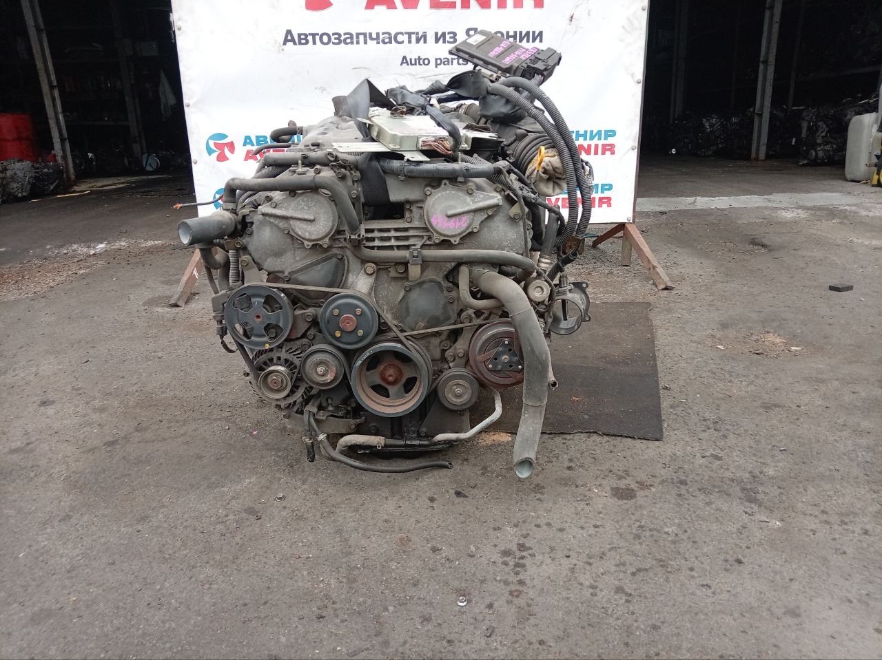 Двигатель NISSAN SKYLINE CPV35 VQ35DE (б/у)