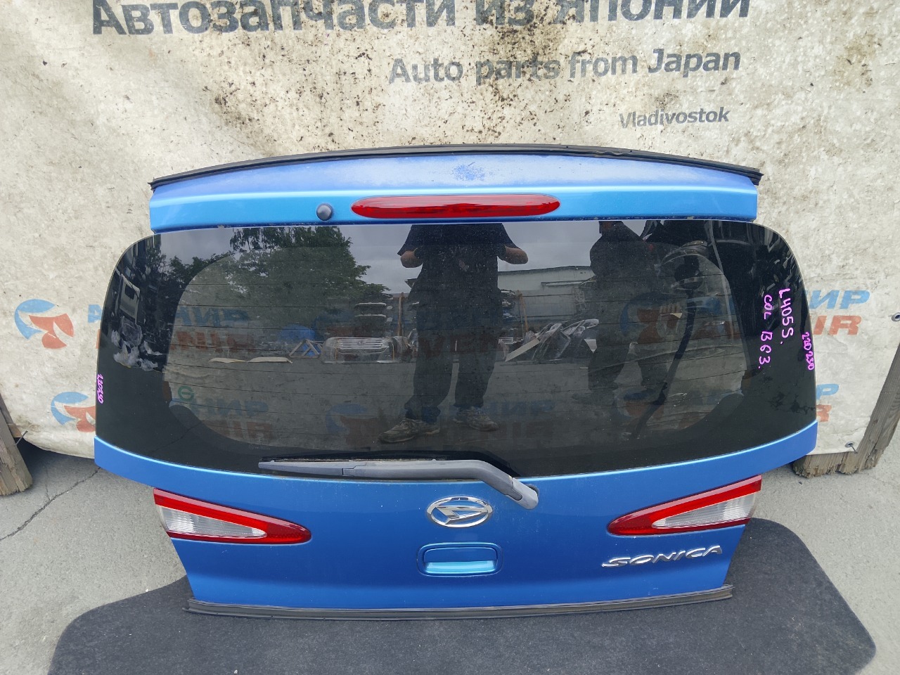 Дверь задняя DAIHATSU SONICA L405S задняя (б/у)