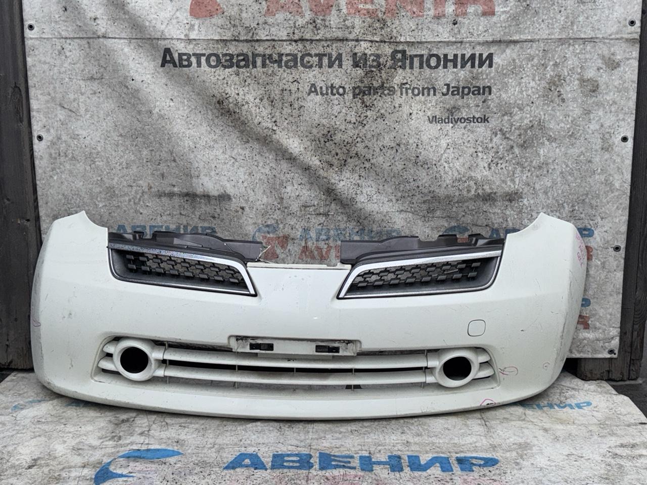 Бампер NISSAN MARCH AK12 передний (б/у)