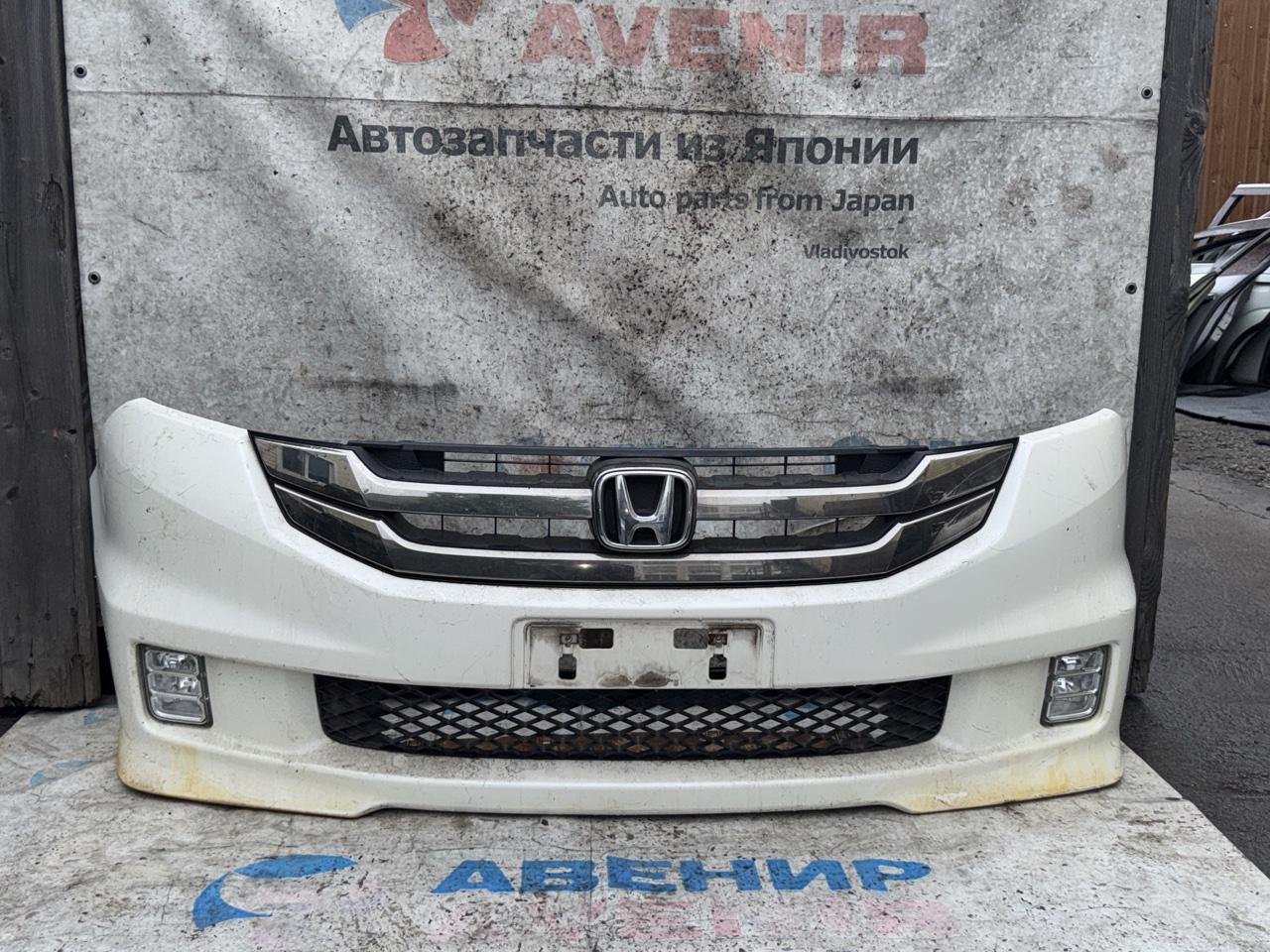 Бампер HONDA STEPWGN RG1 передний (б/у)