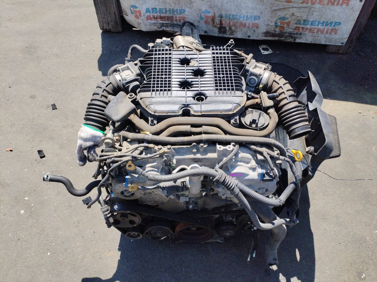 Двигатель NISSAN SKYLINE NV36 VQ25HR (б/у)