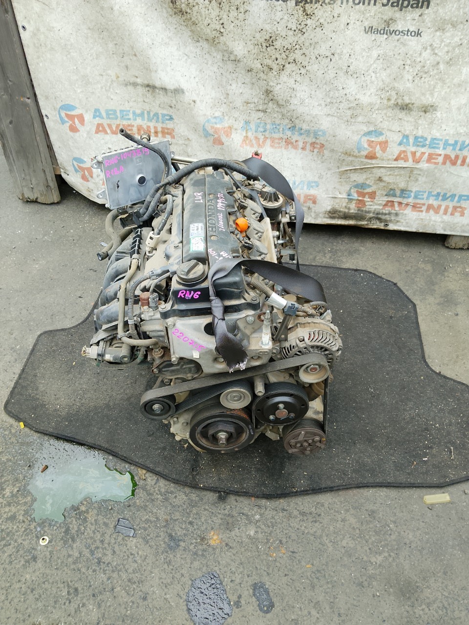 Двигатель HONDA STREAM RN6 R18A (б/у)