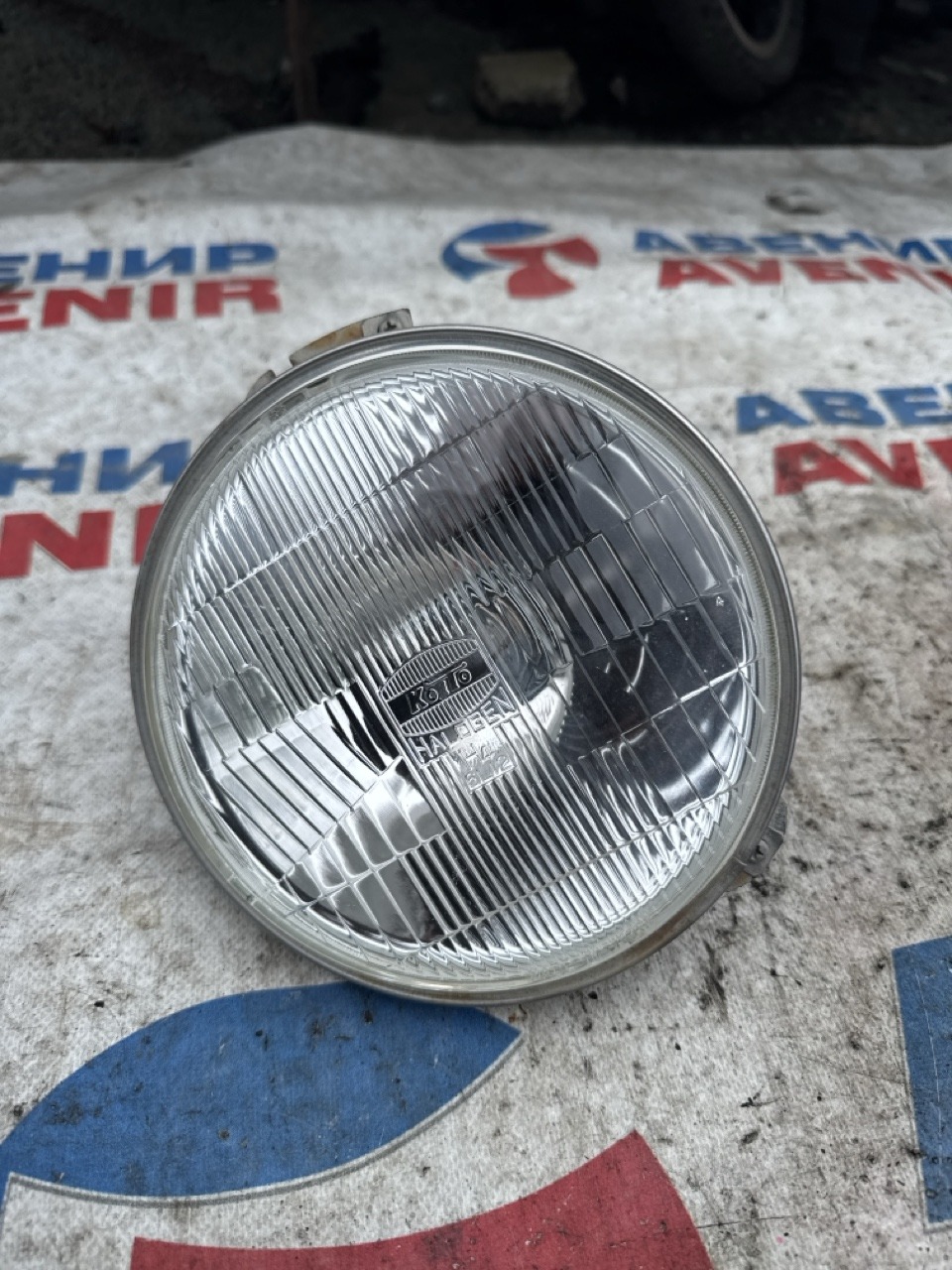Фара MITSUBISHI PAJERO JUNIOR H57A 4A31 передняя левая (б/у)