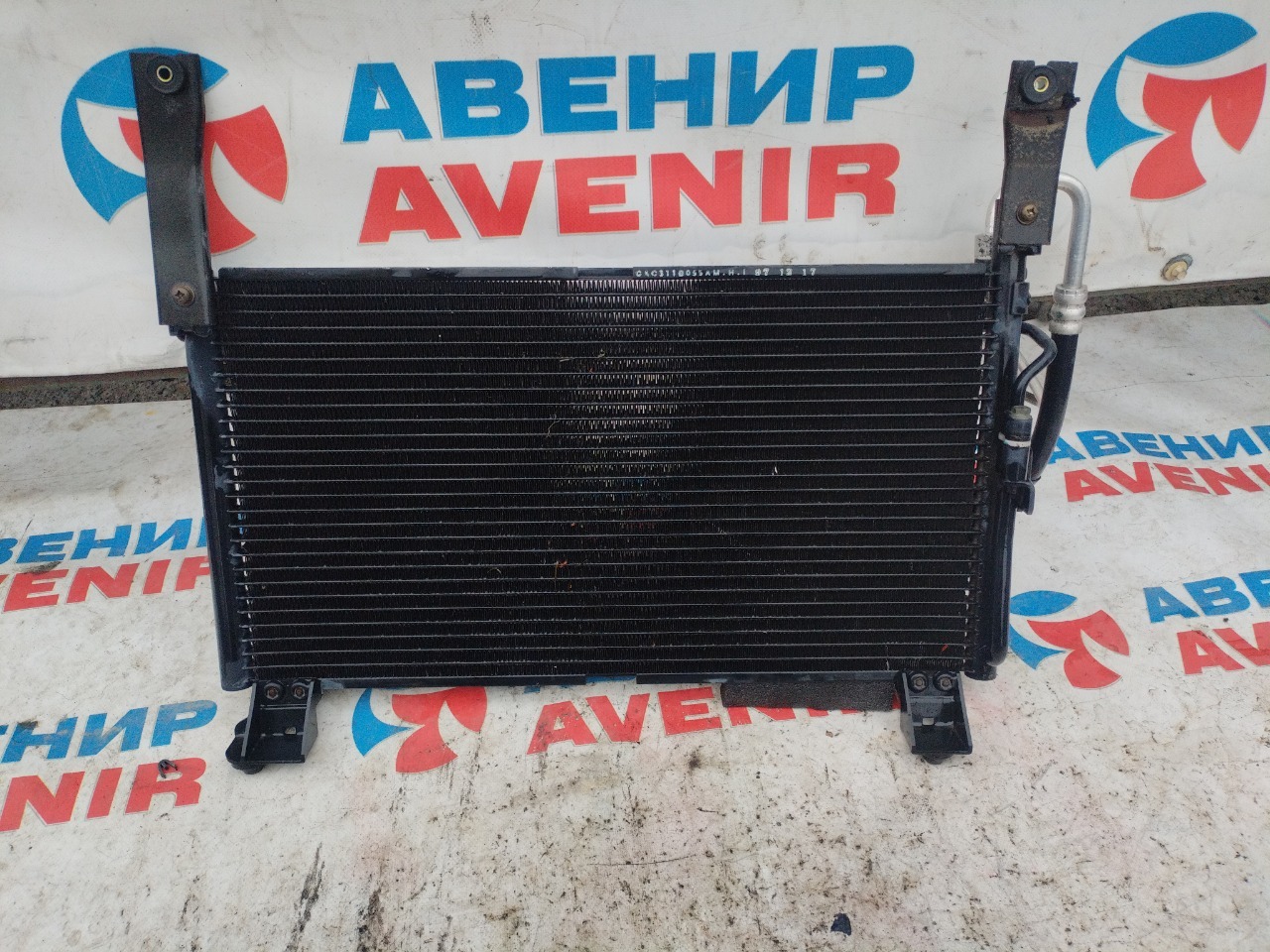 Радиатор кондиционера MITSUBISHI PAJERO JUNIOR H57A 4A31 (б/у)