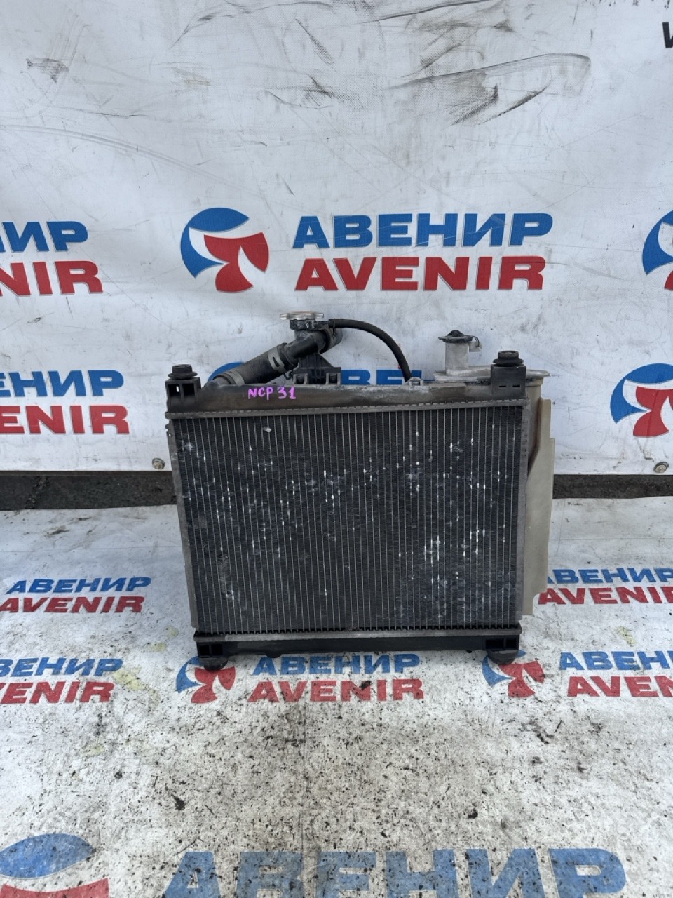 Радиатор TOYOTA BB NCP31 1NZ-FE (б/у)