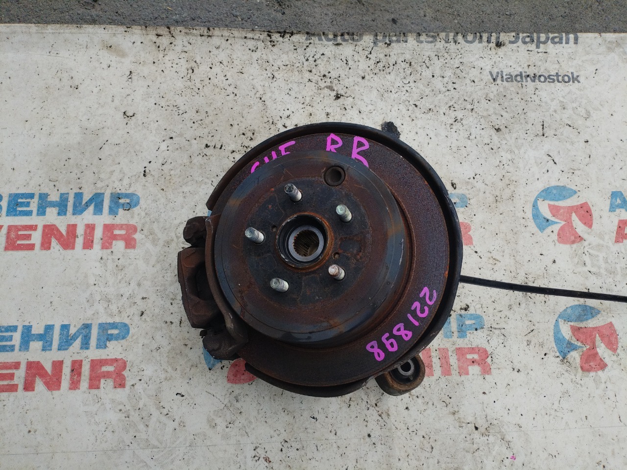 Ступица SUBARU FORESTER SH5 EJ204 задняя правая (б/у)