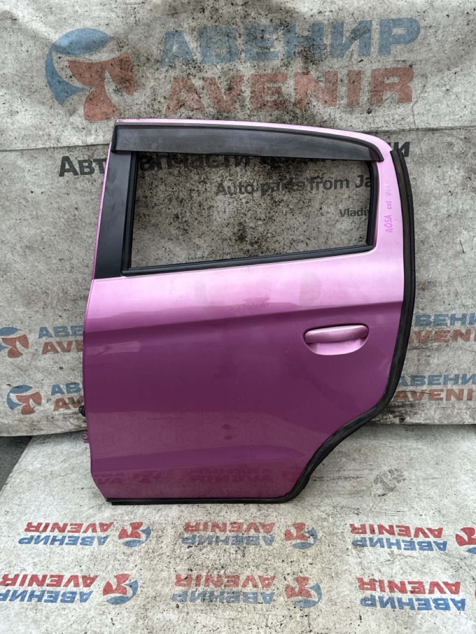 Дверь MITSUBISHI MIRAGE A03A задняя левая (б/у)