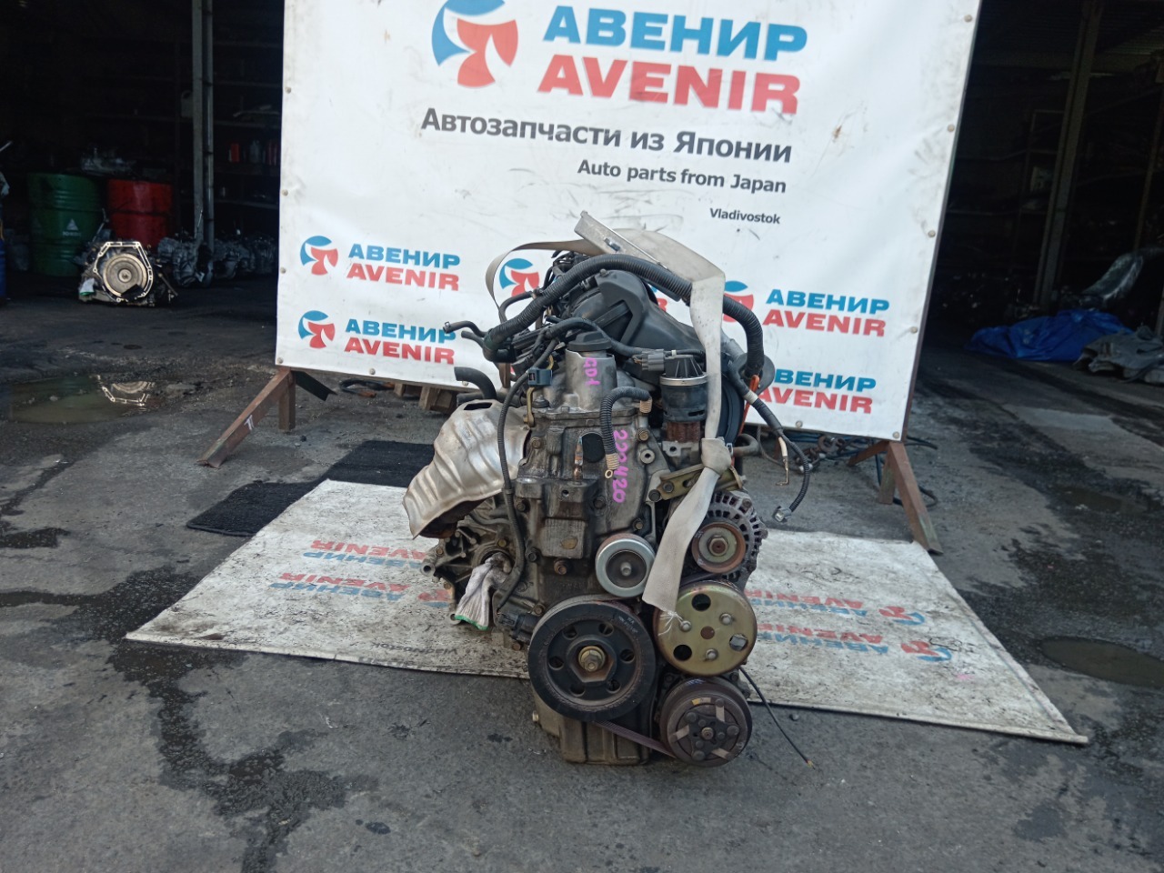 Двигатель HONDA FIT GD1 L13A (б/у)