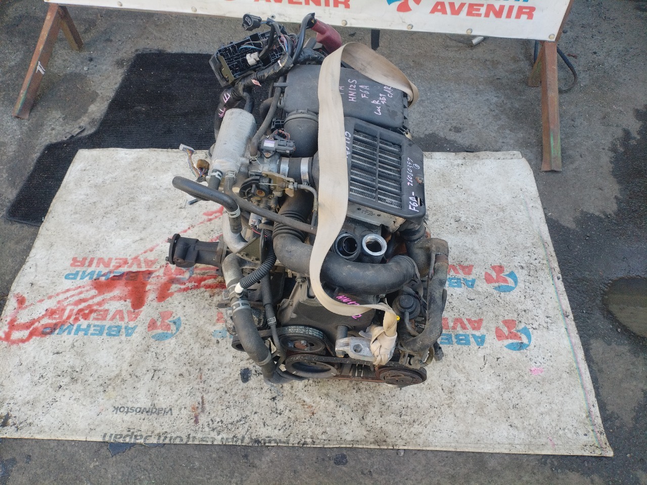 Двигатель SUZUKI KEI HN12S F6AT (б/у)