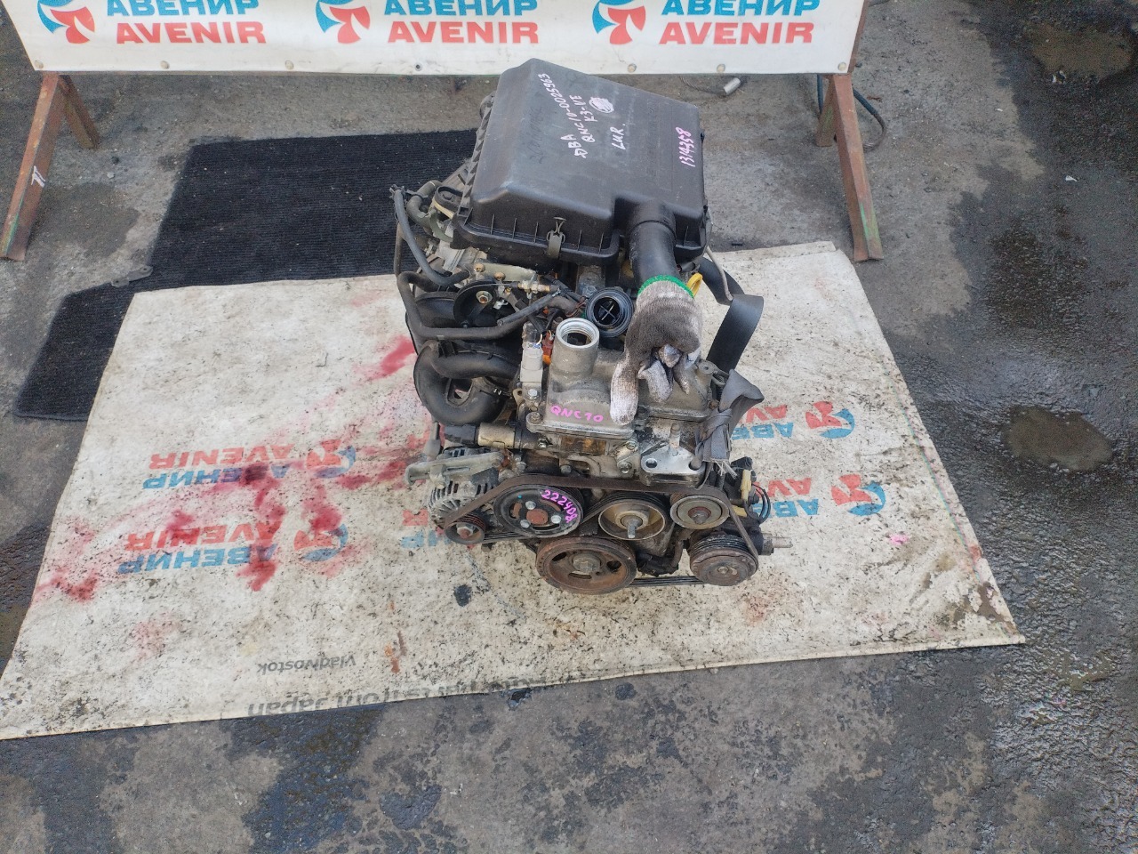 Двигатель TOYOTA PASSO QNC10 K3-VE (б/у)