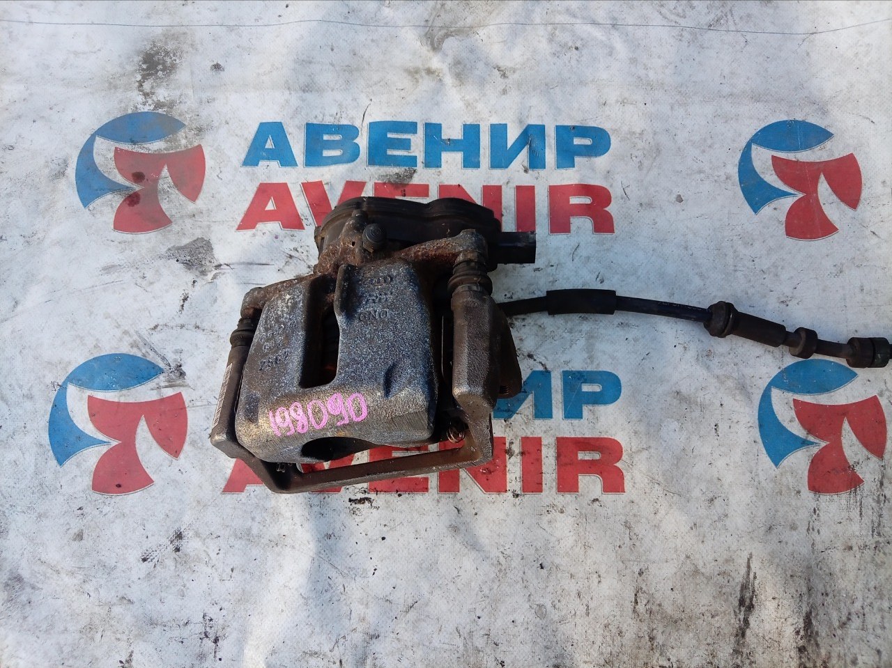 Суппорт AUDI A5 8T CAL задний правый (б/у)