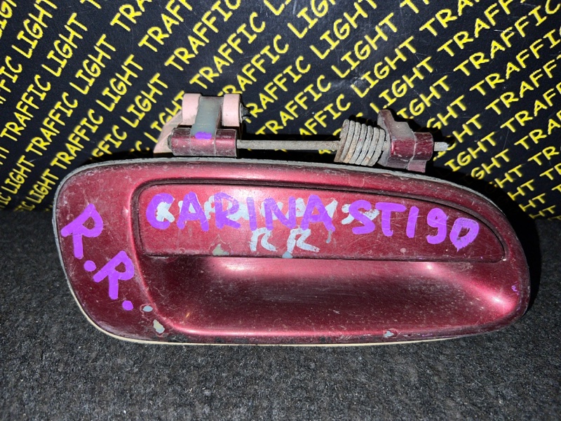Ручка двери внешняя Toyota Carina AT190 задняя правая