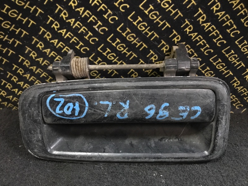 Ручка двери внешняя Toyota Corolla CE96 задняя левая