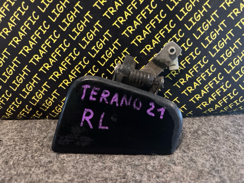 Ручка двери внешняя Nissan Terrano WBYD21 VG30E 1986 задняя левая