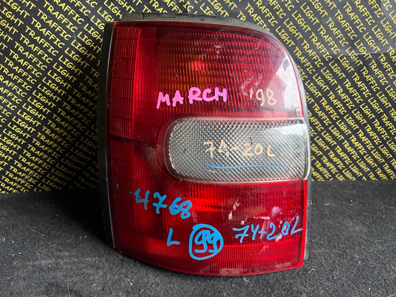 Стоп-сигнал Nissan March K11 задний левый