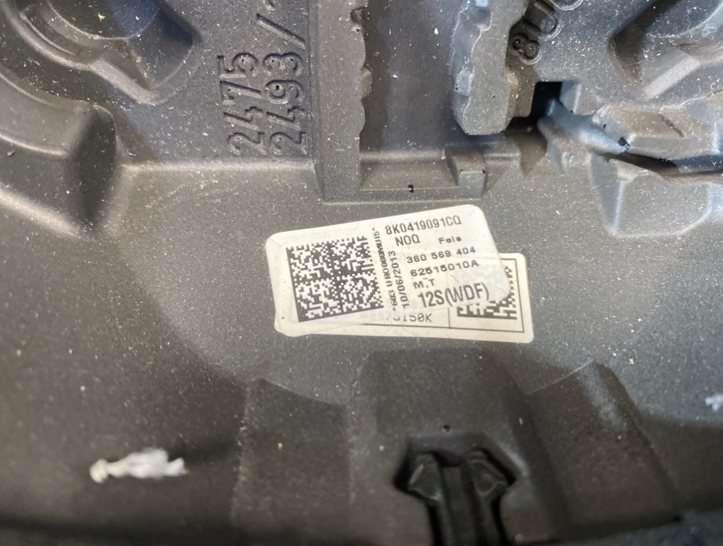 Руль RS4 2013 B8 CFSA 4.2