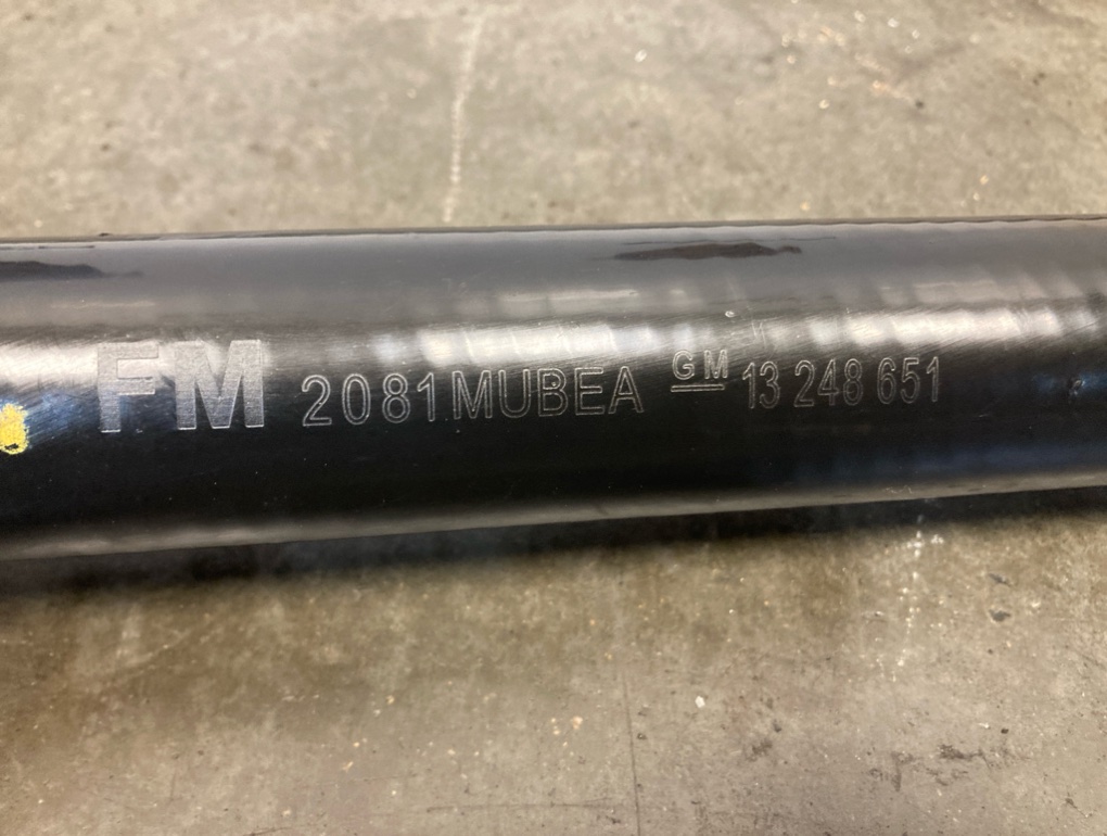 Вал промежуточный передний правый Astra 2011 J A14NET Вал промежуточный передний правый Astra 2011 J A14NET