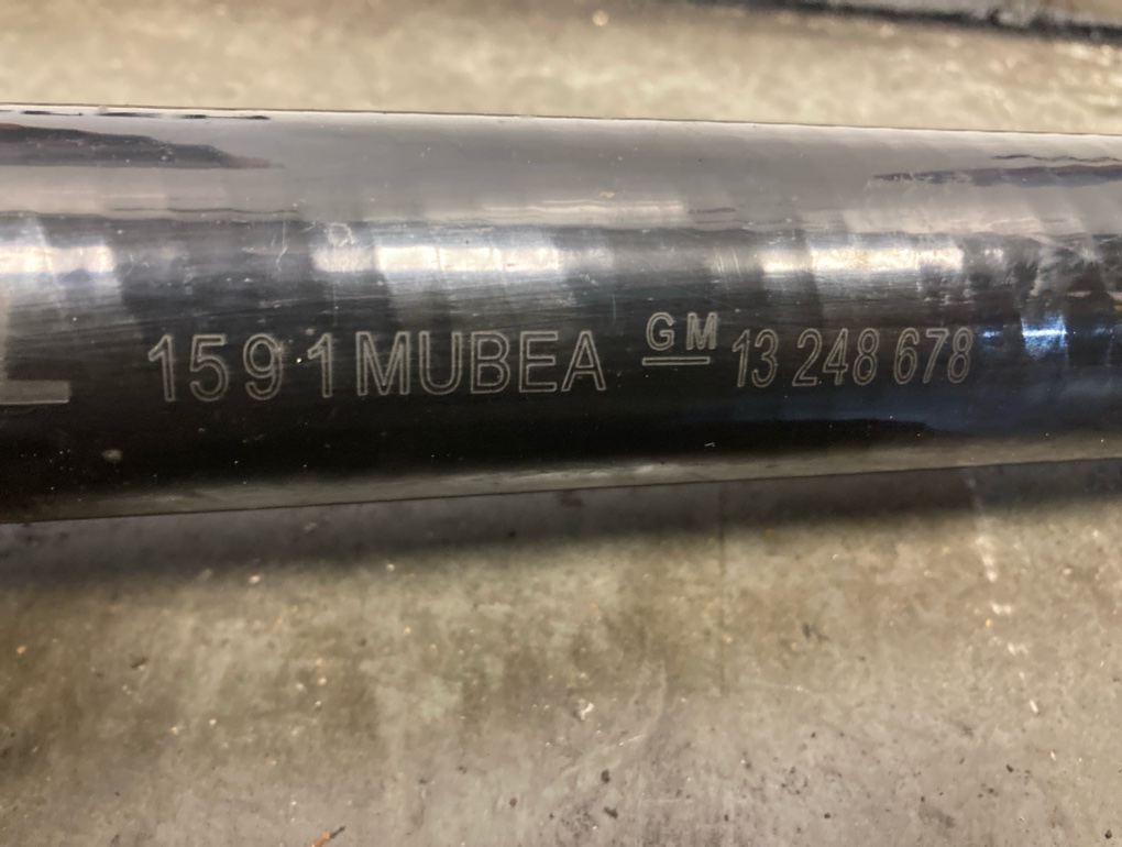 Вал промежуточный передний правый Astra 2011 J A14NET