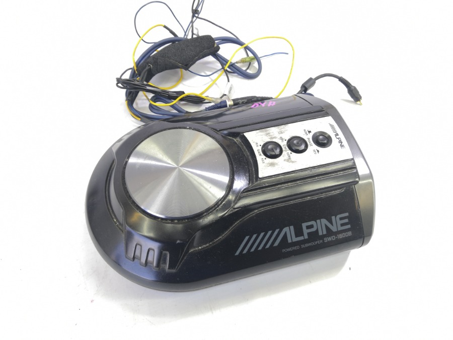 Сабвуфер alpine swd-1600 Сабвуфер alpine swd-1600