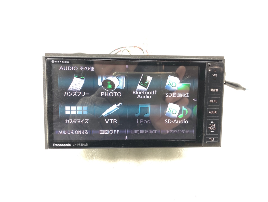 Panasonic CN-H510D ナビゲーションオーディオBluetooth パナソニック ストラーダ CN-H510D フルセグ ナビ Bluetooth