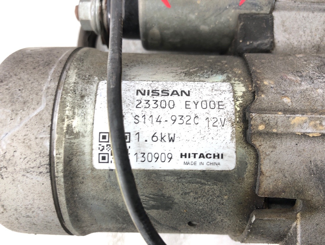 Стартер Fuga 2010 KY51 VQ37VHR