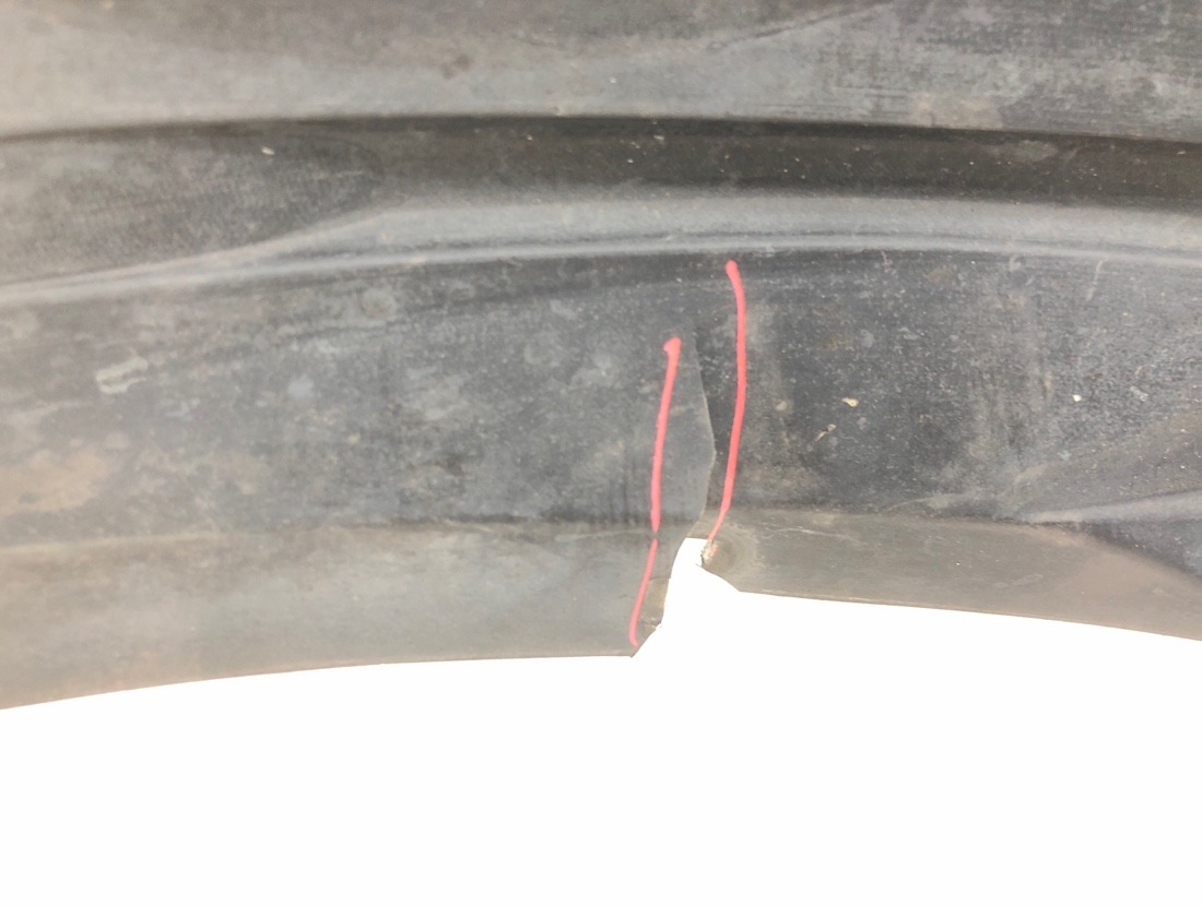 Подкрылок передний левый Accord 2006 CL7 K20A Подкрылок передний левый Accord 2006 CL7 K20A