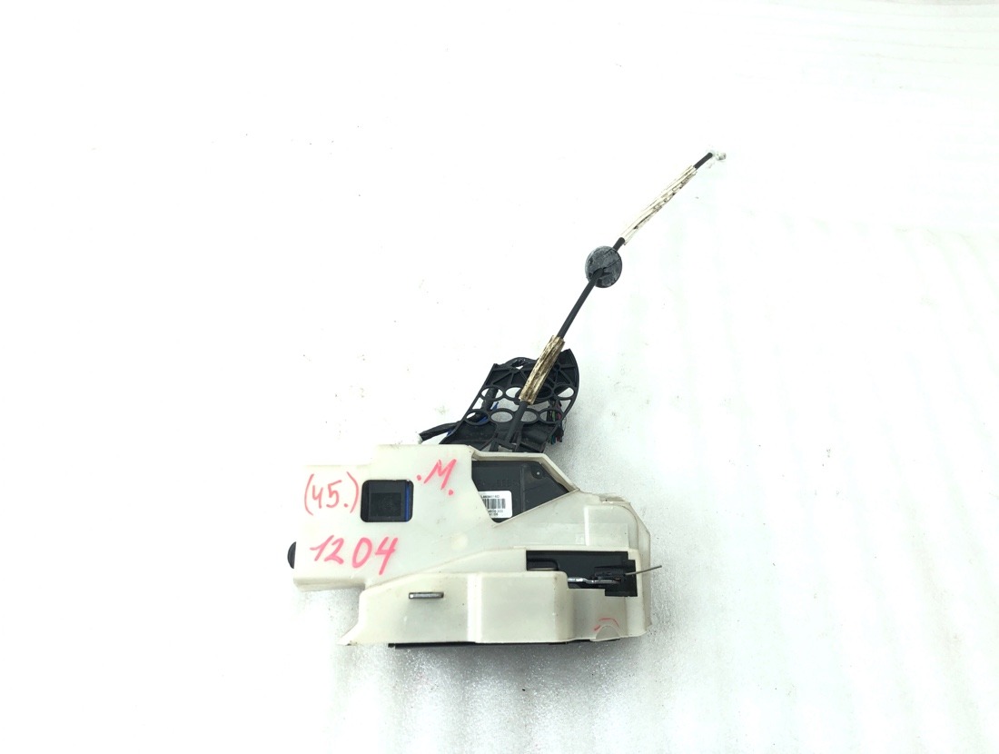 Замок двери передний левый Volkswagen Touareg 2008 7L6 BAR 3D2837015 контрактная