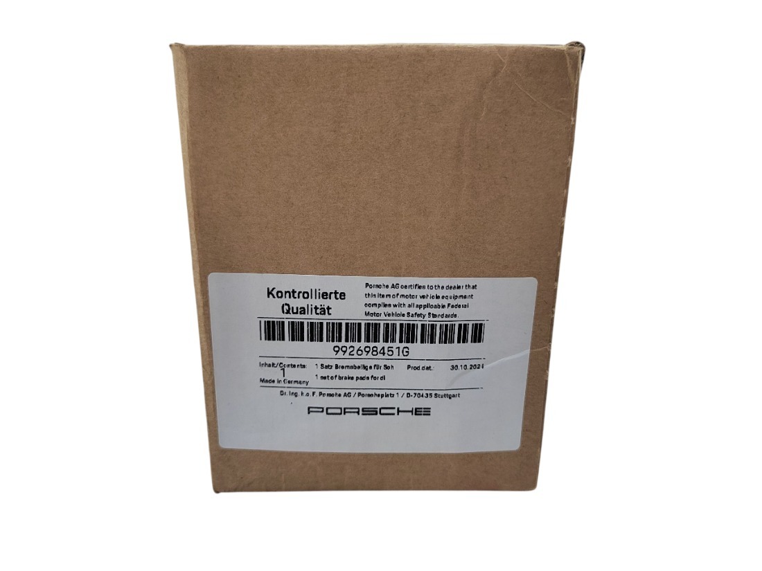 Тормозные колодки задние 911 2020 992