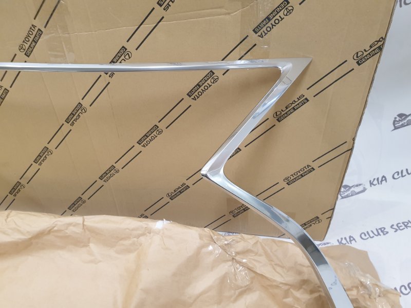 Молдинг решетки радиатора передний RX 2019-2022 4 Молдинг решетки радиатора передний RX 2019-2022 4