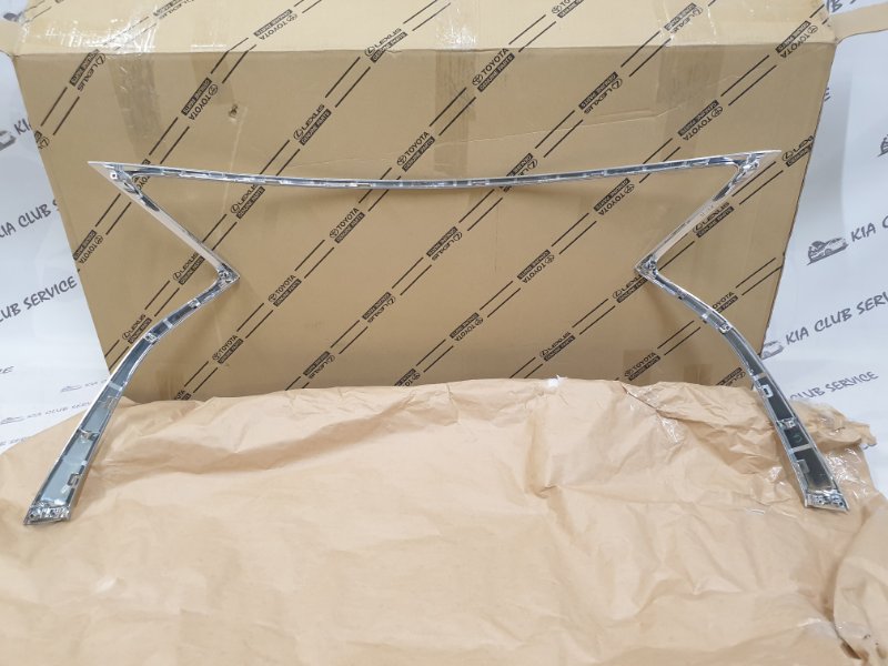 Молдинг решетки радиатора передний RX 2019-2022 4 Молдинг решетки радиатора передний RX 2019-2022 4