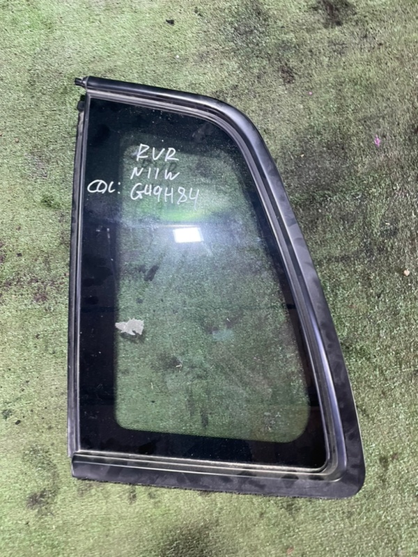 Стекло собачника заднее левое MITSUBISHI RVR 1996 N11W 4G93 контрактная