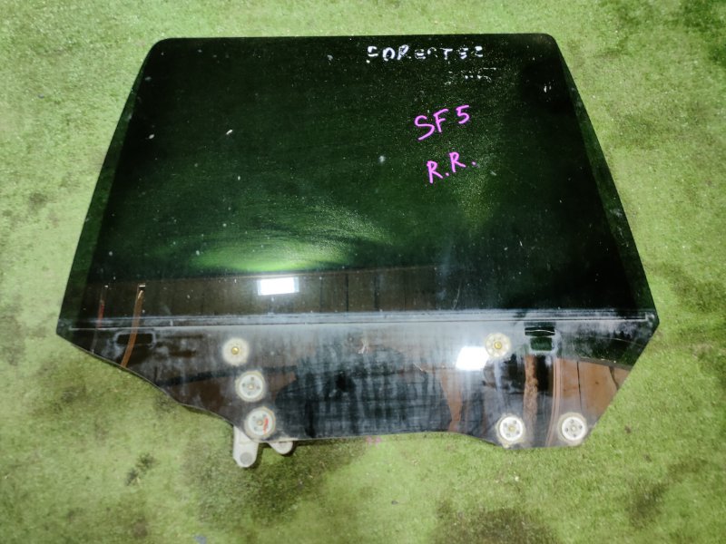 Стекло двери заднее правое SUBARU FORESTER 2001 SF5 EJ205 контрактная