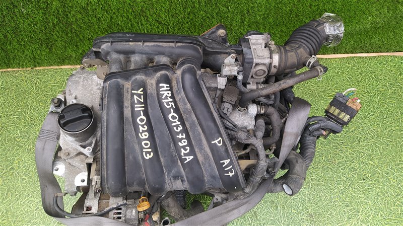 Двигатель Nissan Cube YZ11 HR15DE