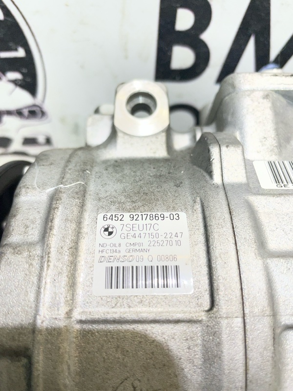 Компрессор кондиционера X3 2013 F25 N55B30 Компрессор кондиционера X3 2013 F25 N55B30