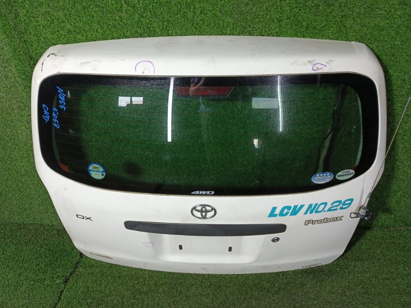 Дверь 5-я задняя PROBOX NCP55 1NZ-FE