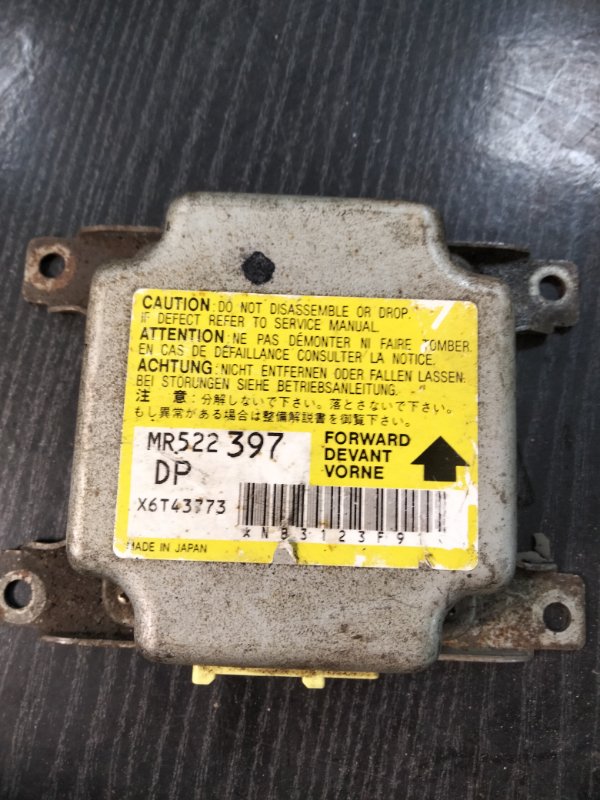 Блок срс SRS подушек Mitsubishi Galant 8 2002 USA MR522397 Б/У