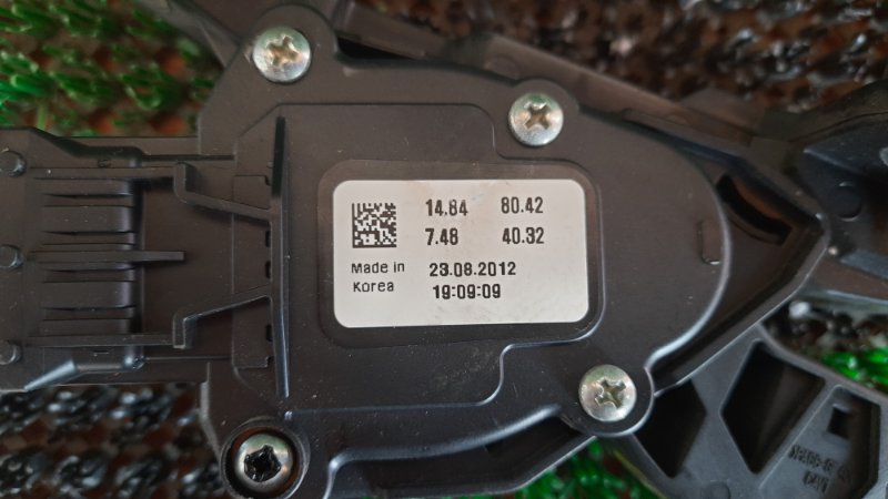 Педаль газа ACCENT SOLARIS 2012 RB G4FA