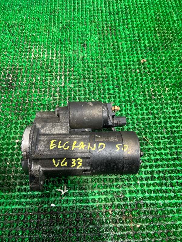 Стартер Nissan Elgrand ALE50 VG33