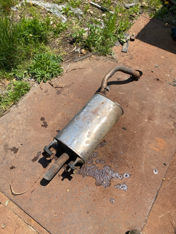 Бочка глушителя Toyota Camry SV41-0047826 3SFE-6970382 1996