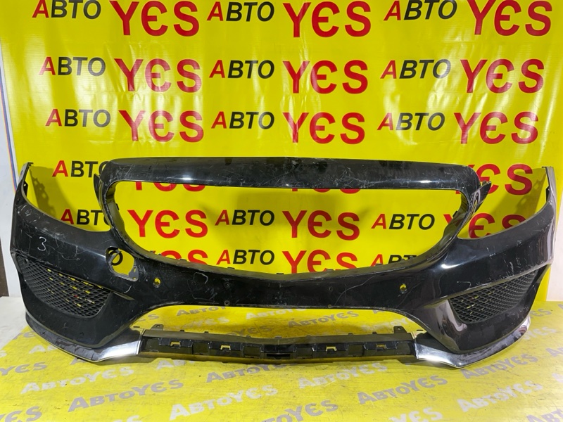 Бампер передний Mercedes-Benz C-Class 2014-2018 W205 A2058850925 контрактная