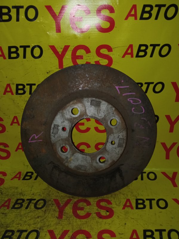 Диск тормозной передний Mitsubishi Colt Z27A 4G15 MR569931 контрактная