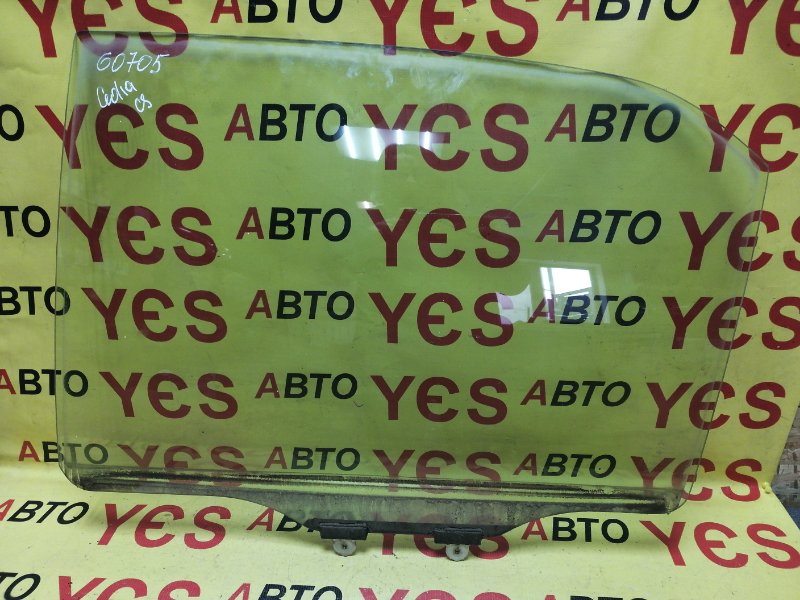 Стекло двери заднее левое Mitsubishi Lancer Cedia 2003-2010 CS контрактная