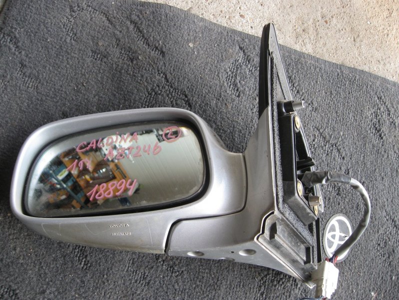 Зеркало Toyota Caldina AZT246 переднее левое