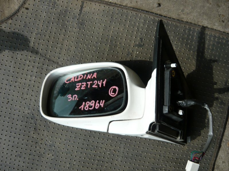 Зеркало Toyota Caldina ZZT241 переднее левое