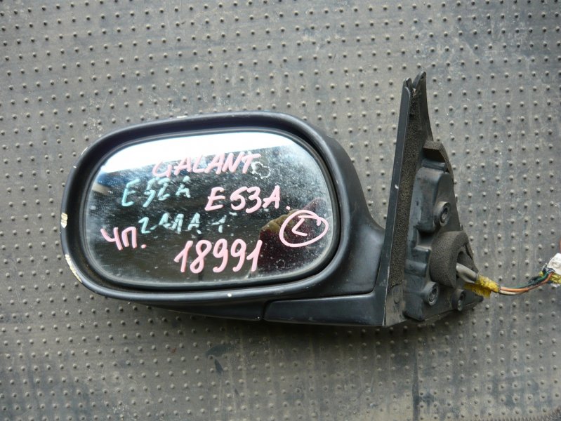 Зеркало Mitsubishi Galant E53A переднее левое