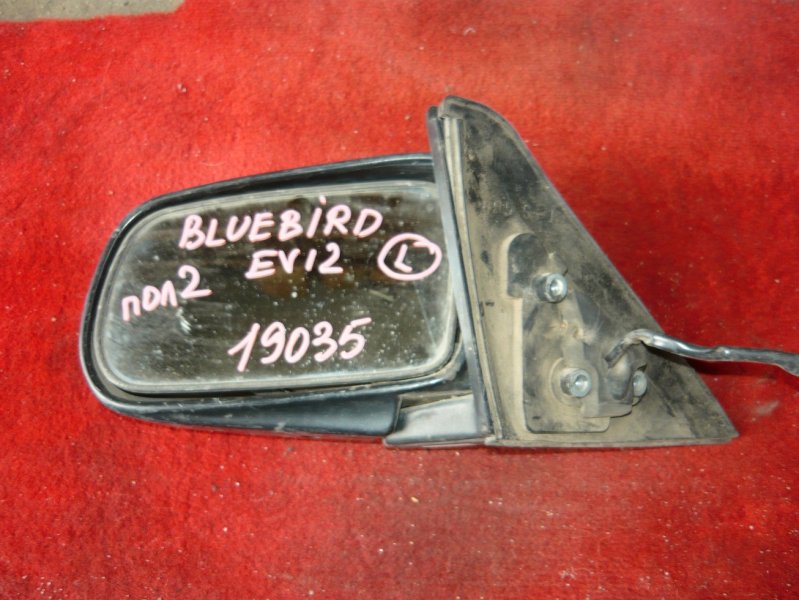 Зеркало Nissan Bluebird EV12 переднее левое