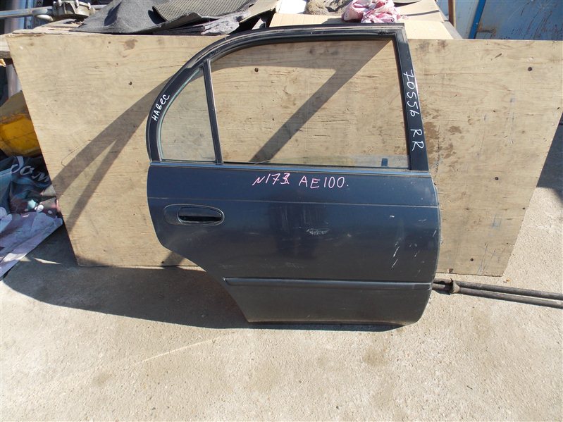 Дверь Toyota Corolla AE100 5A-FE 1995 задняя правая