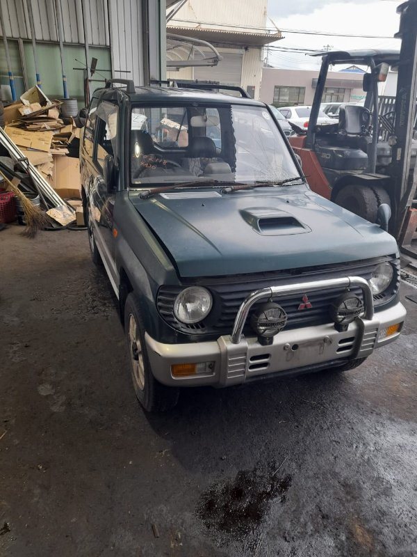 Бампер Mitsubishi Pajero Mini H56A 4A30 1995 передний