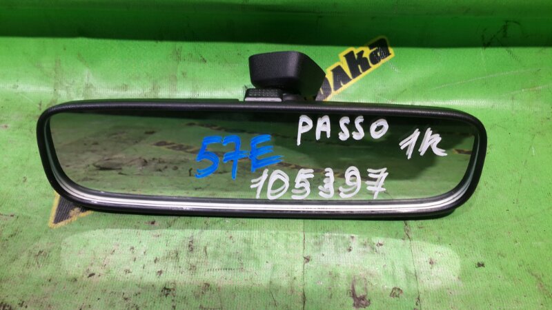 Зеркало заднего вида Toyota Passo KGC10 1KR-FE 2008