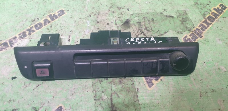 Блок управления магнитолой Toyota Cresta GX81 1G-FE